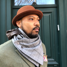 Load image into Gallery viewer, Kynsho Hoodie Scarf - Grey