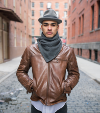 Load image into Gallery viewer, Scarf / Cowl - Graphite Grey