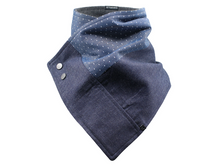 Load image into Gallery viewer, Chambray Denim Blend - Scarf / Cowl