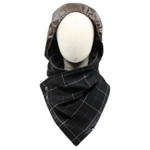 Load image into Gallery viewer, Kynsho Hoodie Scarf - Black
