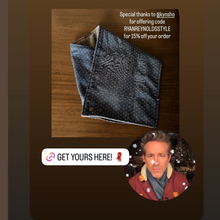 Load image into Gallery viewer, Kynsho Cowl | Chambray Dots
