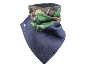 Camo Denim - Scarf / Cowl