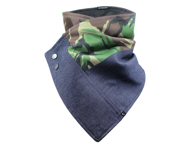 Camo Denim - Scarf / Cowl