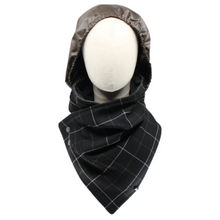 Load image into Gallery viewer, Kynsho Hoodie Scarf - Black
