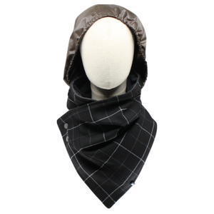 Kynsho Hoodie Scarf - Black